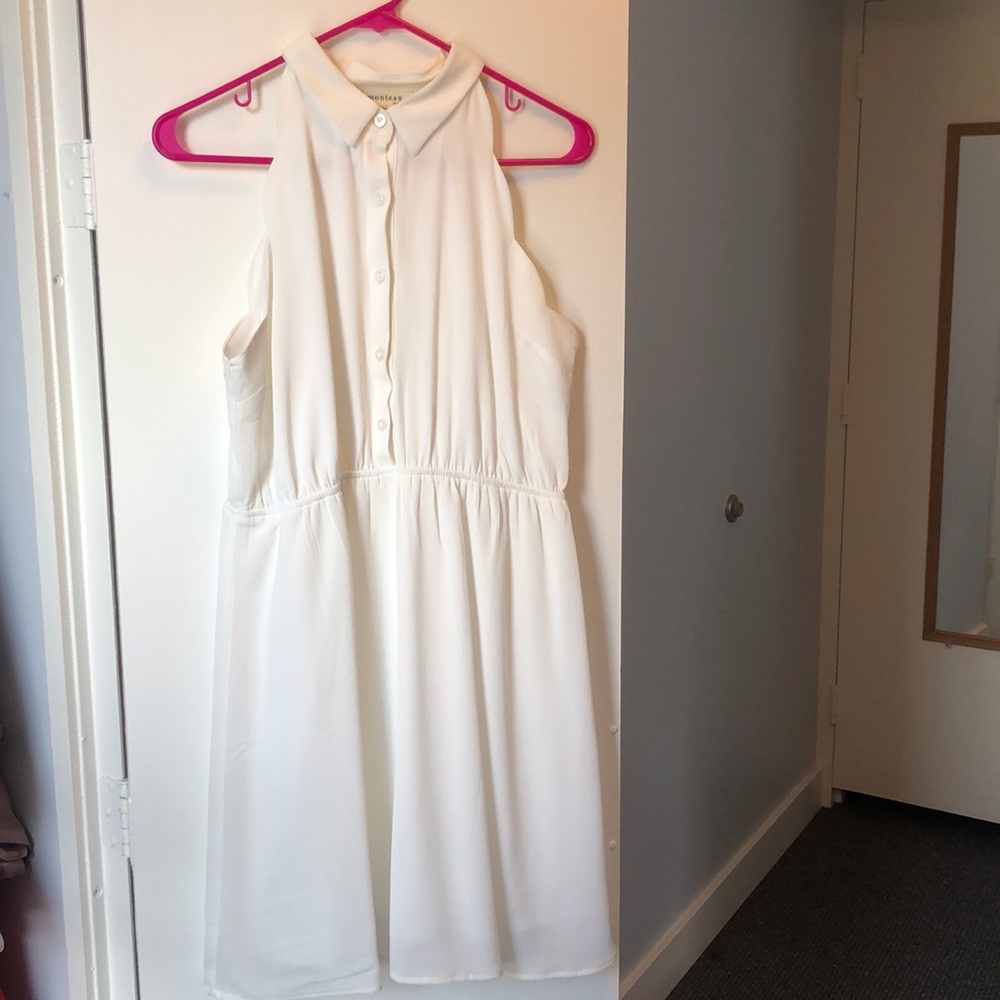 Off White Babydoll Dress